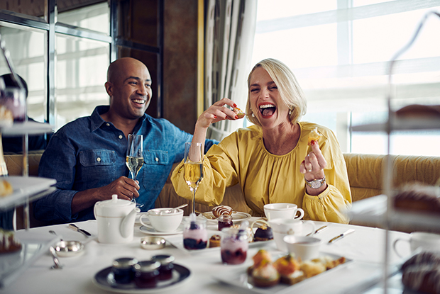 Champagne Afternoon Tea, Cunard